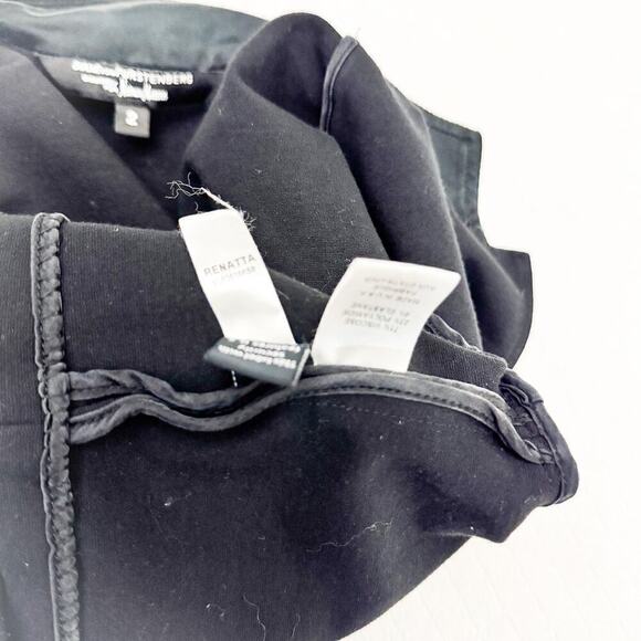 DVF Diane Von Furstenberg Cropped Collared Cotton Jacket Size 2 - Picture 5 of 7